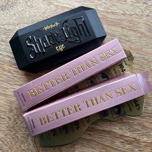 2 NEW 💕 Better Than Sex Mascaras & Kat Von D Shade & Light Palette